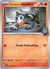 Team Rocket's Houndour Common Destined Rivals