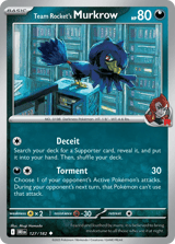 Team Rocket's Murkrow Uncommon Destined Rivals