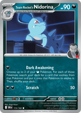 Team Rocket's Nidorina Common Destined Rivals