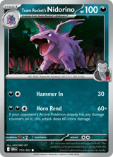 Team Rocket's Nidorino Common Destined Rivals