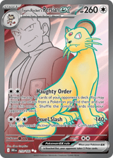 Team Rocket's Persian ex Ultra Rare Destined Rivals