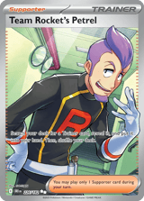 Team Rocket's Petrel Ultra Rare Destined Rivals