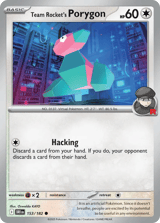 Team Rocket's Porygon Common Destined Rivals