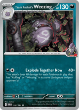Team Rocket's Weezing Uncommon Destined Rivals