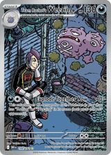 Team Rocket's Weezing Illustration Rare Destined Rivals