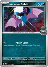 Team Rocket's Zubat Common Destined Rivals