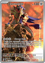 Zamazenta Illustration Rare Destined Rivals