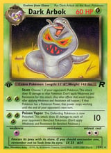 Dark Arbok Rare Team Rocket