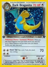 Dark Dragonite Rare Holo Team Rocket