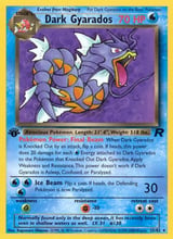 Dark Gyarados Rare Team Rocket