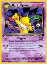 Dark Hypno Rare Team Rocket