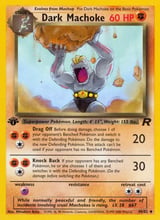 Dark Machoke Uncommon Team Rocket