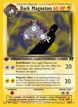 Dark Magneton Rare Team Rocket