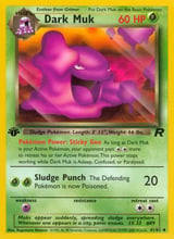 Dark Muk Uncommon Team Rocket