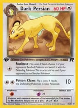 Dark Persian Uncommon Team Rocket