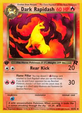 Dark Rapidash Uncommon Team Rocket