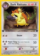 Dark Raticate Common Team Rocket