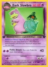 Dark Slowbro Rare Team Rocket