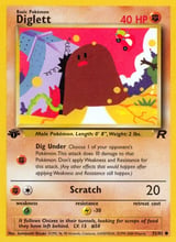 Diglett Common Team Rocket