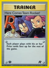 Here Comes Team Rocket! Rare Holo Team Rocket