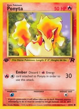 Ponyta Common Team Rocket