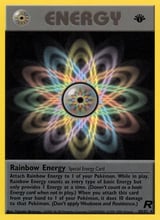 Rainbow Energy Rare Team Rocket