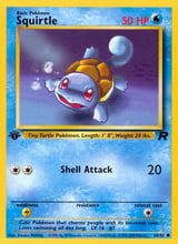 Squirtle Common Team Rocket